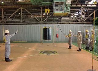 床上操作式クレーン運転技能講習（実技）